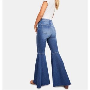 NEW FreePeople Just Float On Flare Jeans